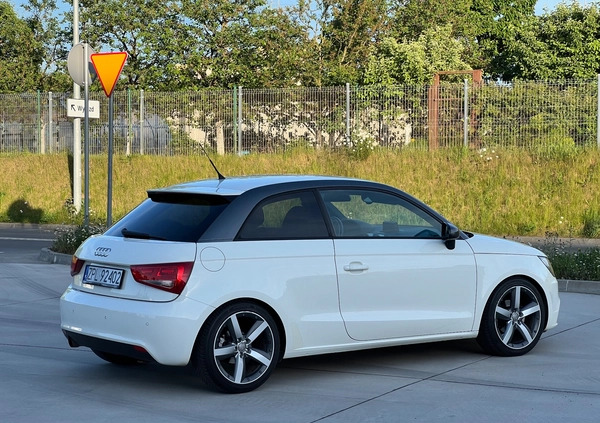 Audi A1 cena 36500 przebieg: 114007, rok produkcji 2010 z Szczecin małe 79